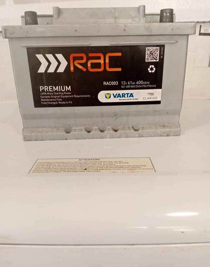 RAC Premium Car Battery