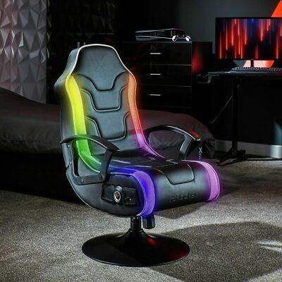 X Rocker GAMING CHAIR WITH SPEAKER AND LED'S