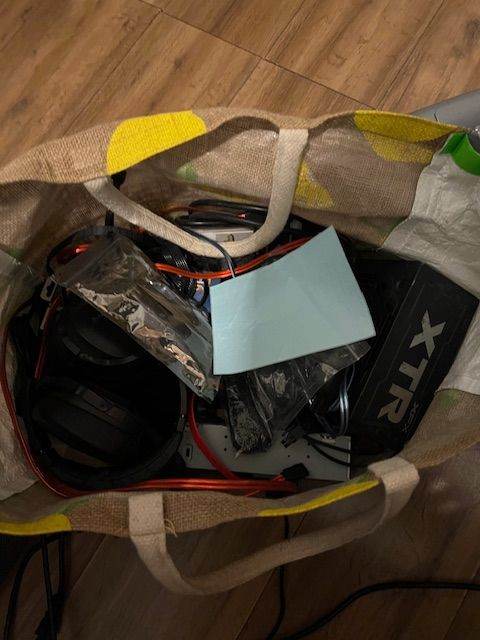 Gaming PC Parts with accessories