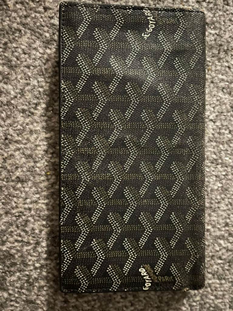  Goyard leather vintage purse 
