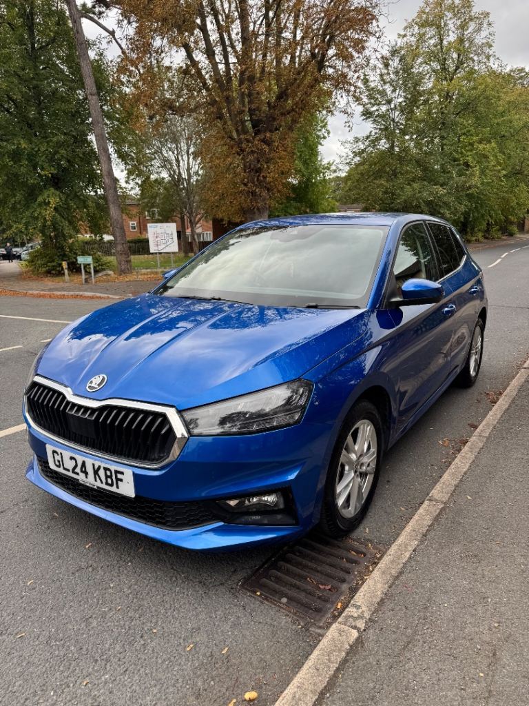 For Sale – 2024 Škoda Fabia 1.0 TSI 116 BHP – Blue – 14,200 Miles