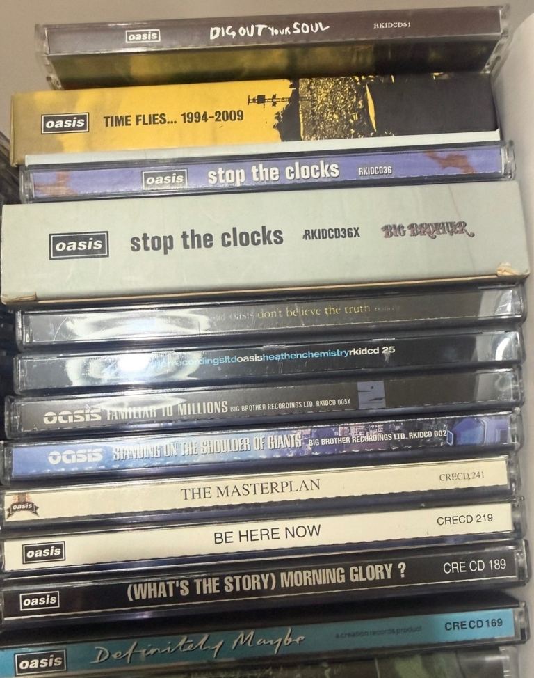Oasis CD Album Collection – Good Condition