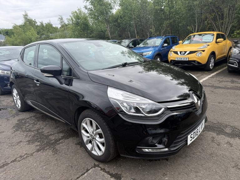 RENAULT CLIO 0.9 Dynamique Nav TCe 90 Black Manual Petrol WARRANTY 12 MONTHS MOT