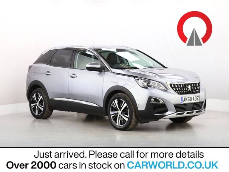 2019 Peugeot 3008 1.5 BlueHDi Allure SUV 5dr Diesel EAT Euro 6 (s/s) (130 ps) HATCHBACK Diesel Au...