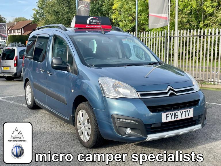 2016 Citroen Berlingo Multispace 1.6 BlueHDi 100 XTR 5dr micro campers MPV Diesel Manual