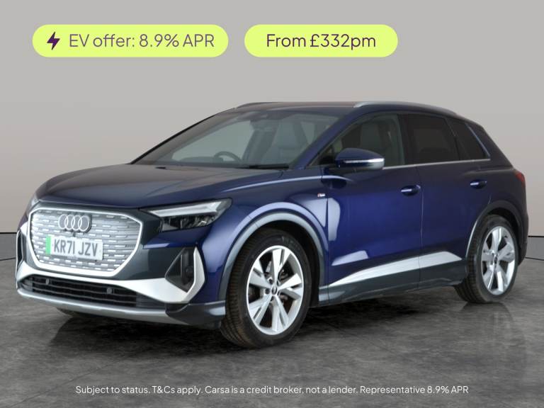 2021 Audi Q4 e-tron 40 S line SUV 5dr Electric Auto 82kWh (204 ps) - BLUETOOTH - CRUISE - SPEED S...