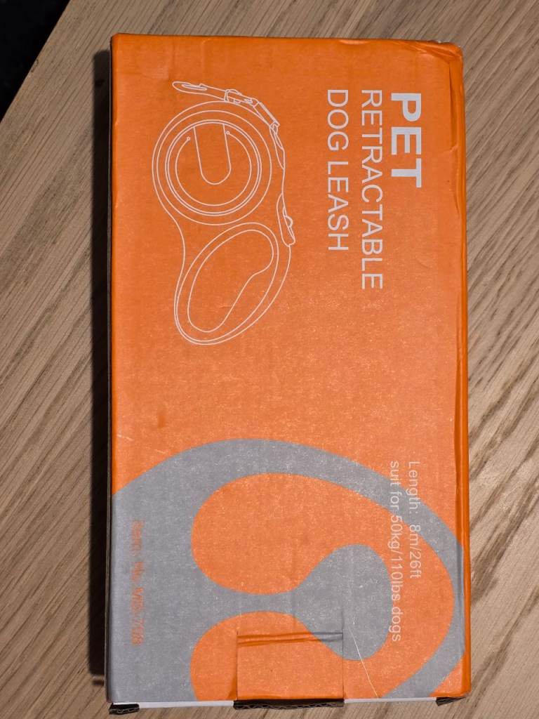 Retractable Dog Lead Extendable Training Dog Leash Pet Leads - NEW in box