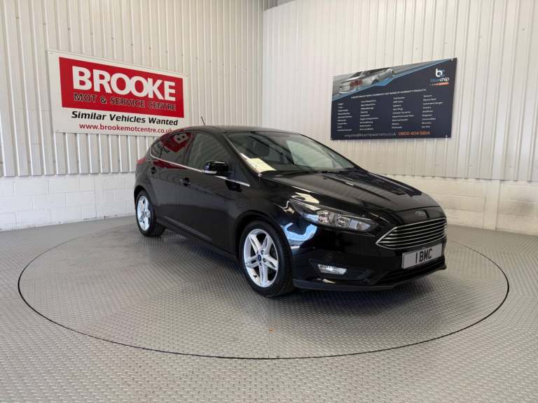 2018 Ford Focus 1.0T EcoBoost Zetec Edition Euro 6 (s/s) 5dr HATCHBACK Petrol Manual
