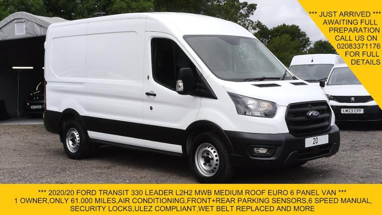2020 Ford Transit 2.0 EcoBlue 105ps H2 Leader Van PANEL VAN DIESEL Manual