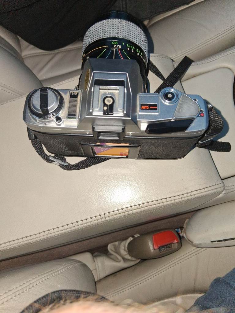 Minolta camera. 