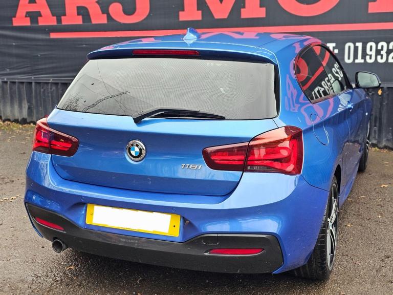 2019 BMW 1 Series 1.5 118i GPF M Sport Shadow Edition Euro 6 (s/s) 3dr HATCHBACK Petrol Manual