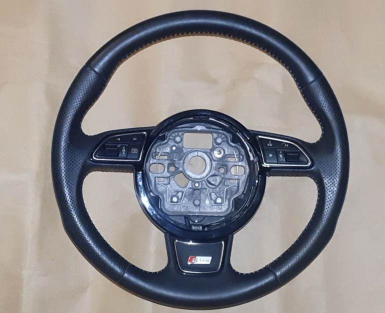 AUDI S LINE STEERING WHEEL