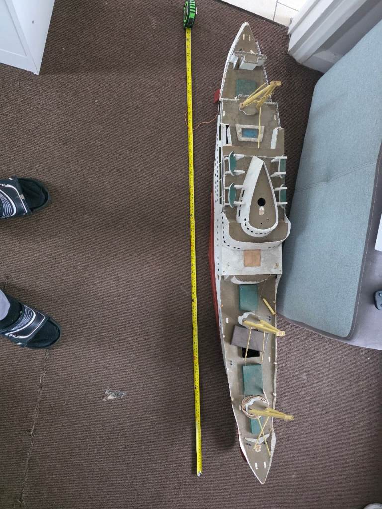 Vintage Model Ship – Trigger Pulse, £35.00 for Sale in Norwich, Norfolk ...