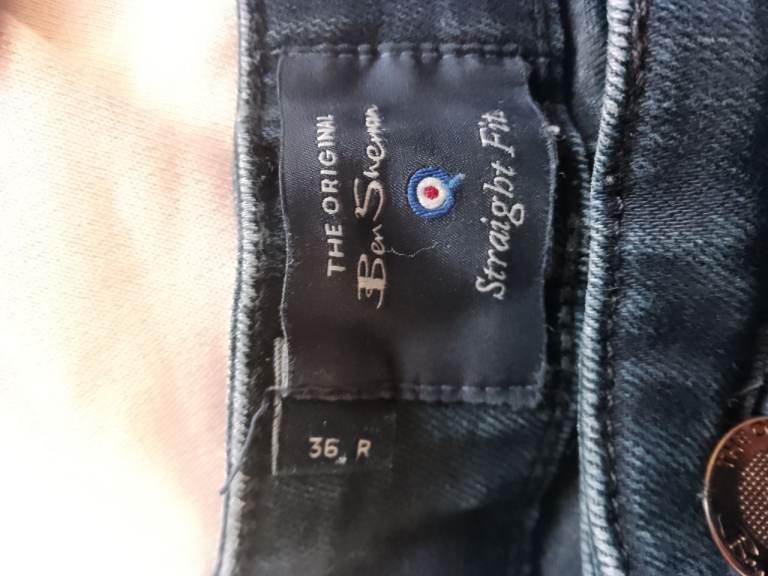 Mens Ben Sherman jeans 36w Reg fit 