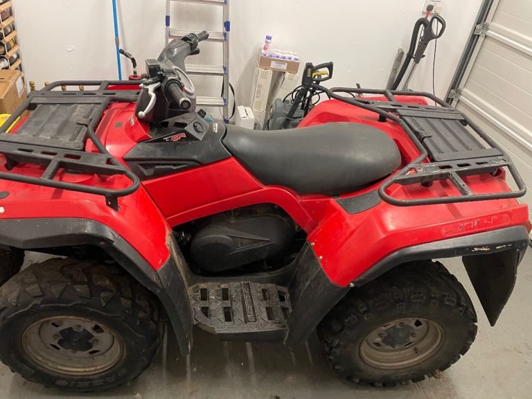 Can am outlander quad bike road legal Honda 