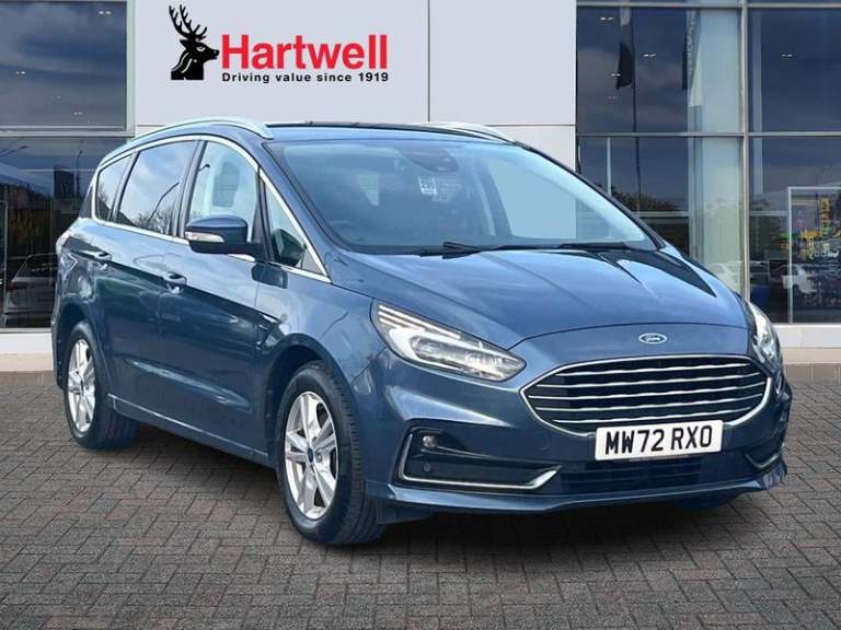 2022 Ford S-Max 2.5 FHEV 190 Titanium 5dr CVT MPV PETROL/ELECTRIC Automatic