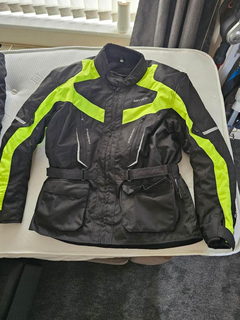 Rextek rayven motorbike trousers and jacket