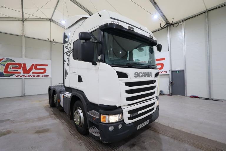 2014 (14 PLATE) Scania G450 6x2 Euro 6 Tractor Units