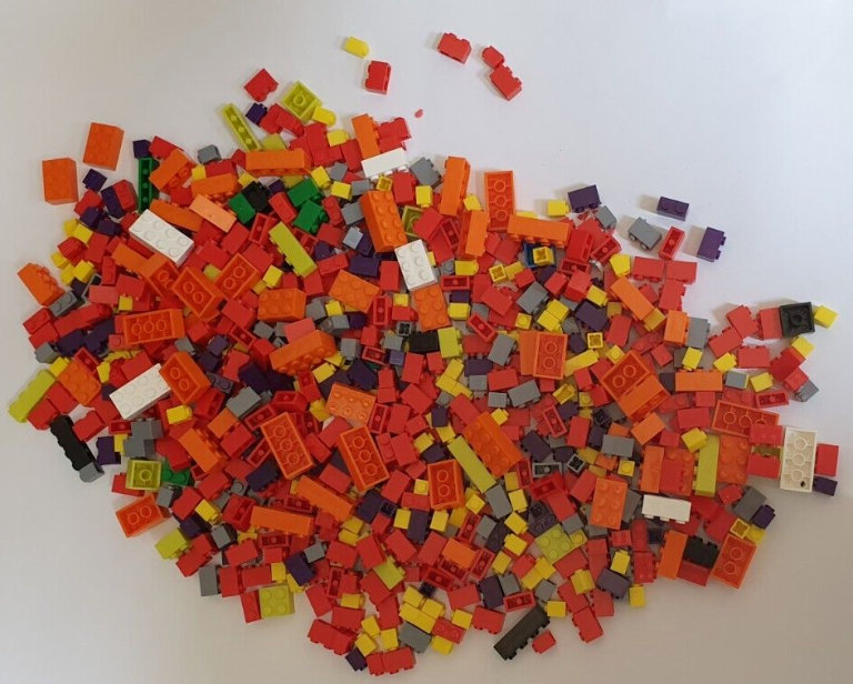 building blocks 578gram (790pcs)