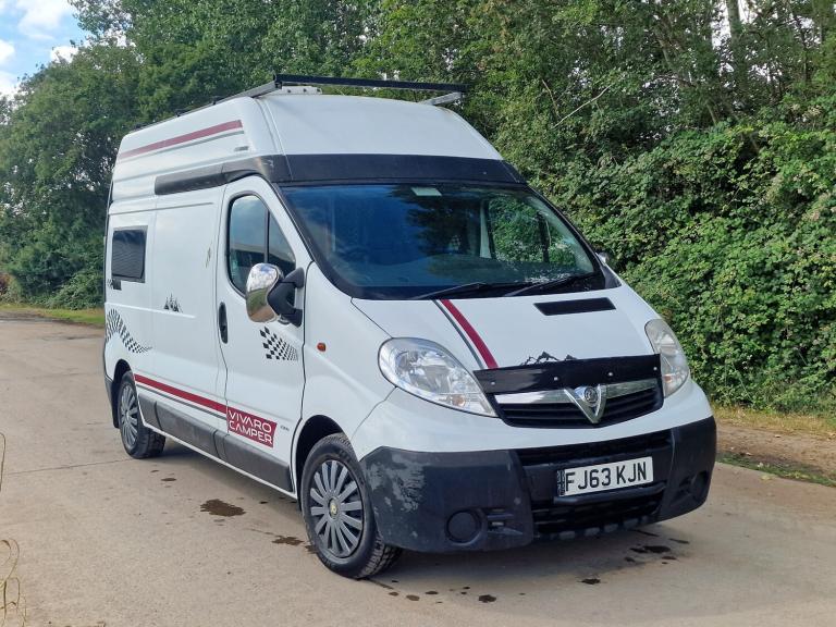 2013 Vauxhall Vivaro 2900 CDTI LWB Camper Van  114k  Drives Perfect  7m MOT