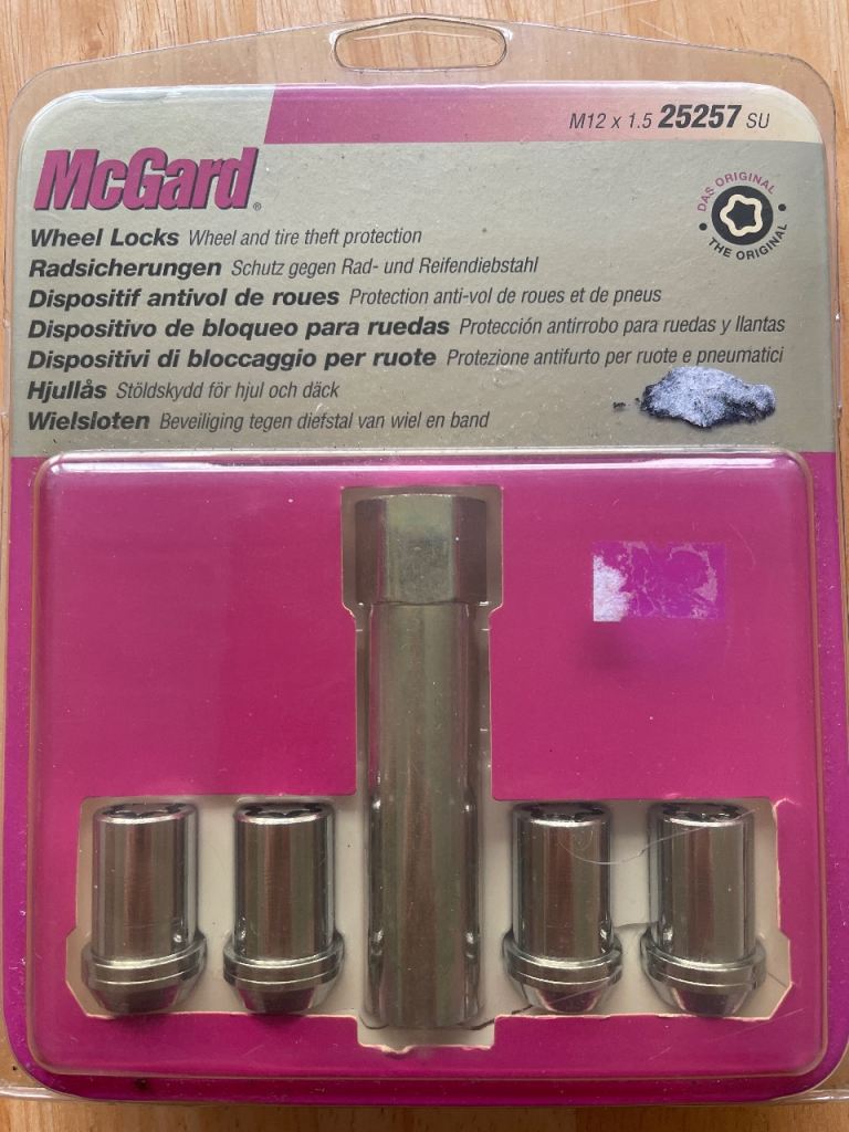 McGard Locking Wheel nut M12 X 1.5 25257 SU