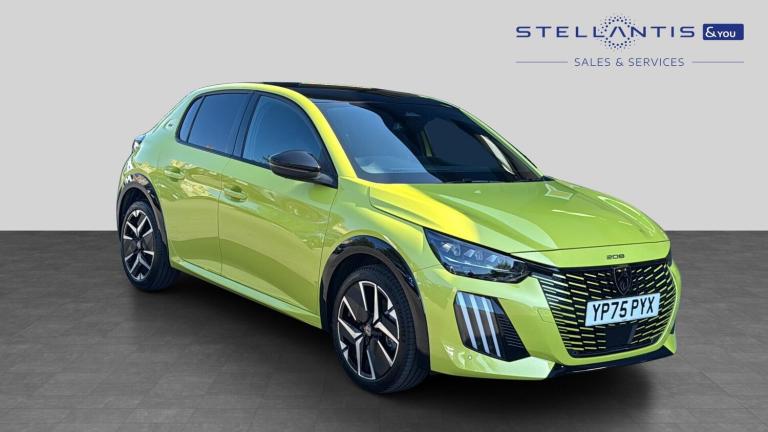2025 Peugeot 208 1.2 GT Hatchback 5dr Petrol Hybrid e-DSC6 Euro 6 (s/s) (145 ps) Hatchback Hybrid...