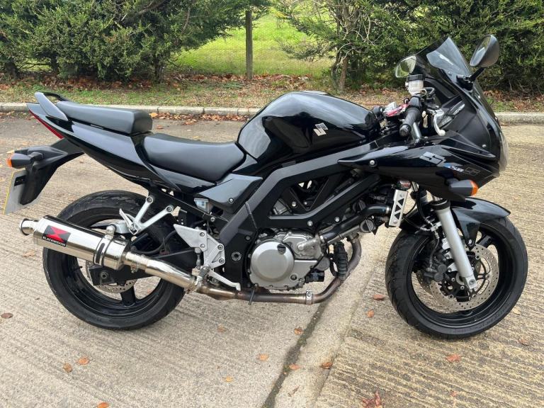 2008 58 SUZUKI SV650S K7 SV 650 21k MILES BLACK SPORTS TOURER CLEAN SV650