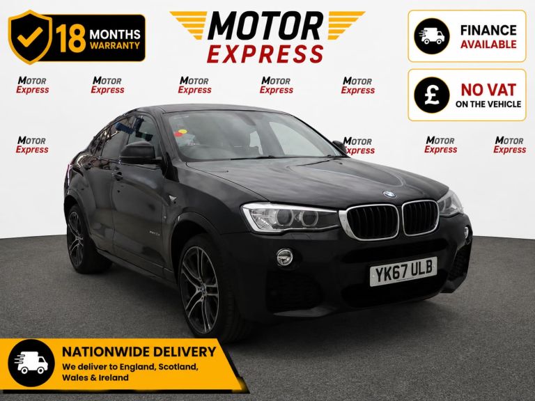 2017 BMW X4 xDrive20d M Sport 5dr Step Auto COUPE Diesel Automatic