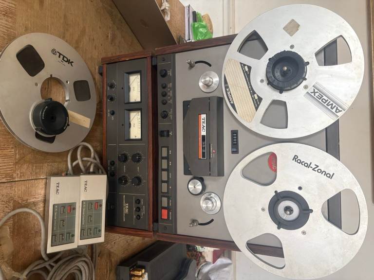 Tascam TEAC 35-2 Master Reel to Reel Deck dbx + 2 Remotes + Reels
