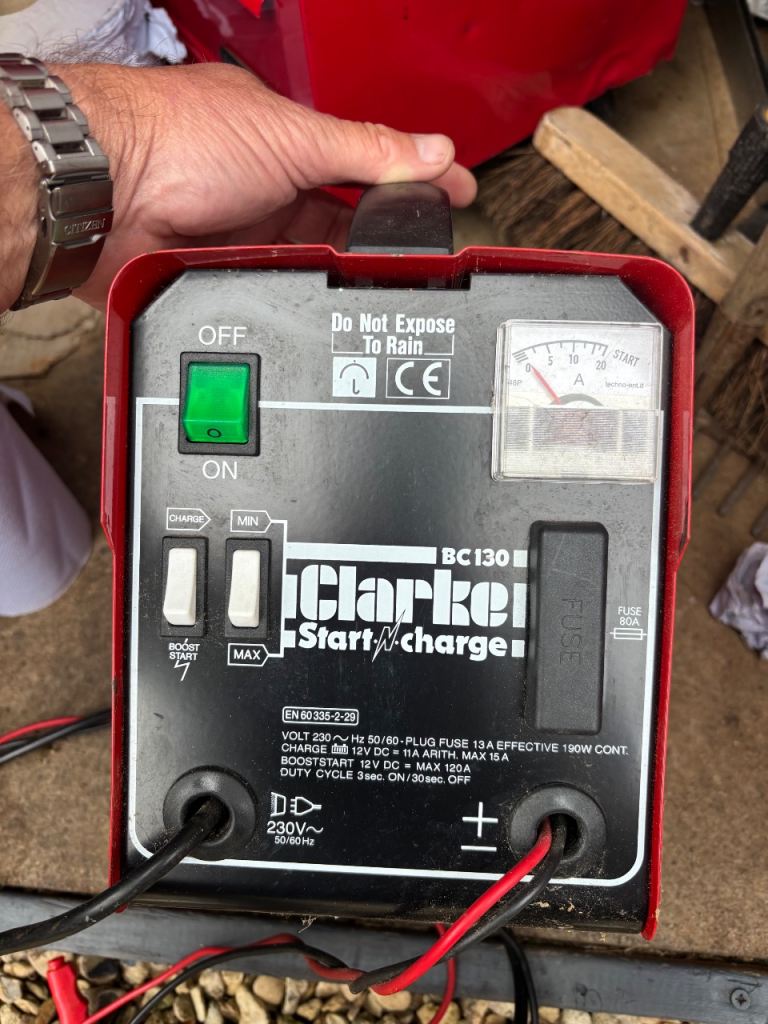 Clarke BC130 Jump Starter/ Battery charger used