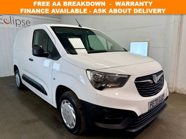 2020 70 VAUXHALL COMBO 1.5 TURBO D 2000 EDITION PANEL VAN 4DR DIESEL MANUAL L1 H