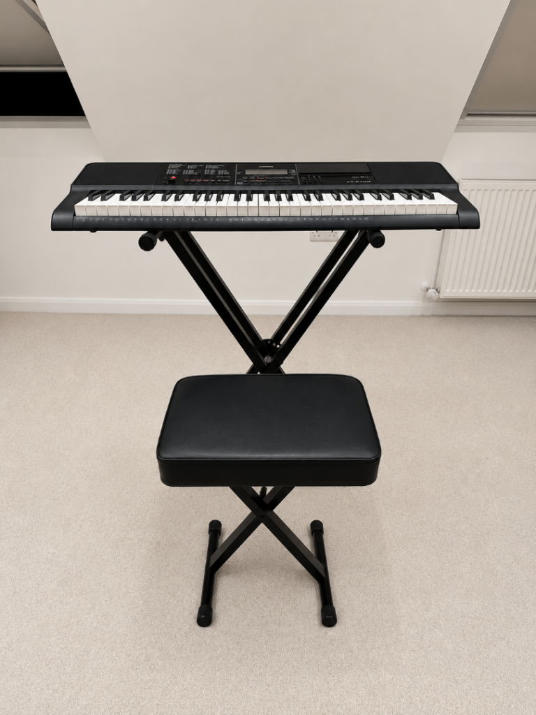 Casio CT-X700 Keyboard with Stand and Stool – VGC