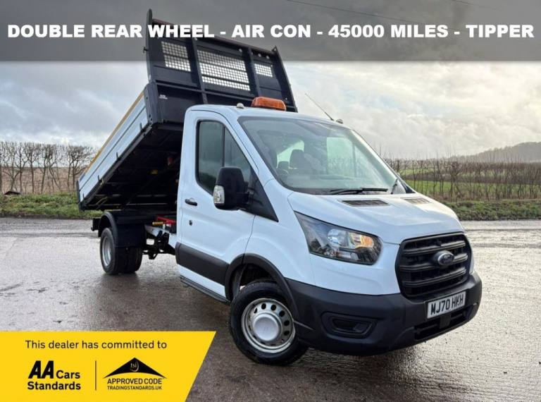 2020 70 FORD TRANSIT 2.0 350 ECOBLUE LEADER 1 WAY TIPPER DRW 2DR DIESEL MANUAL R