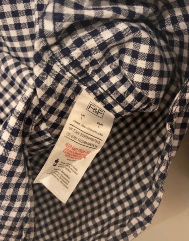 Clothes bundle shirts buttons down long sleeves size 42R / 16.5 / L