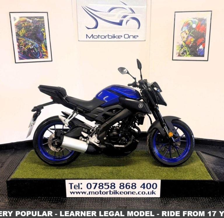 2019 19 YAMAHA MT-125 125 ABS NAKED PETROL STUNNING COLOUR LEARNER LEGAL LOW RUN