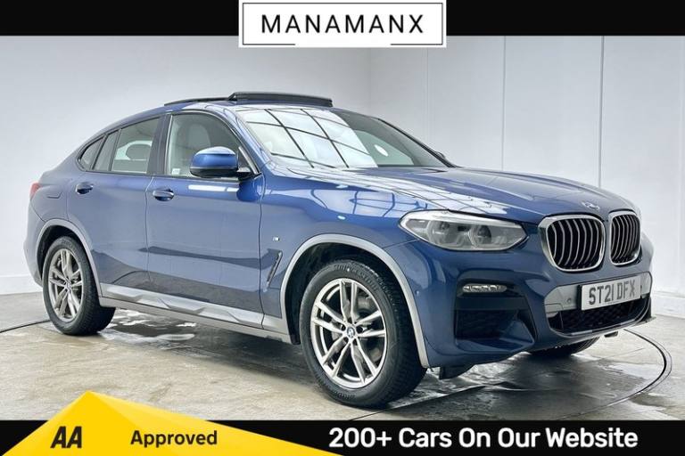 2021 BMW X4 xDrive20d MHT M Sport X 5dr Step Auto COUPE DIESEL Automatic