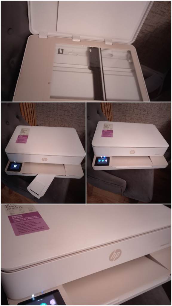 HP Printer HP envy6132E   – White, As Good As New