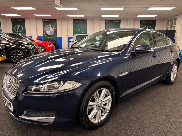 FACELIFT JAGUAR XF 2.2d LUXURY 8 SPEED AUTO 4 DOOR *PX TO CLEAR***12 MONTHS MOT*