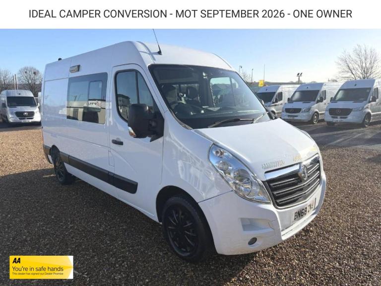 2018 Vauxhall Movano 2.3 CDTi 3500 Panel Van 5dr Diesel Manual FWD L2 H2 Euro 6 (130 ps) Panel Va...