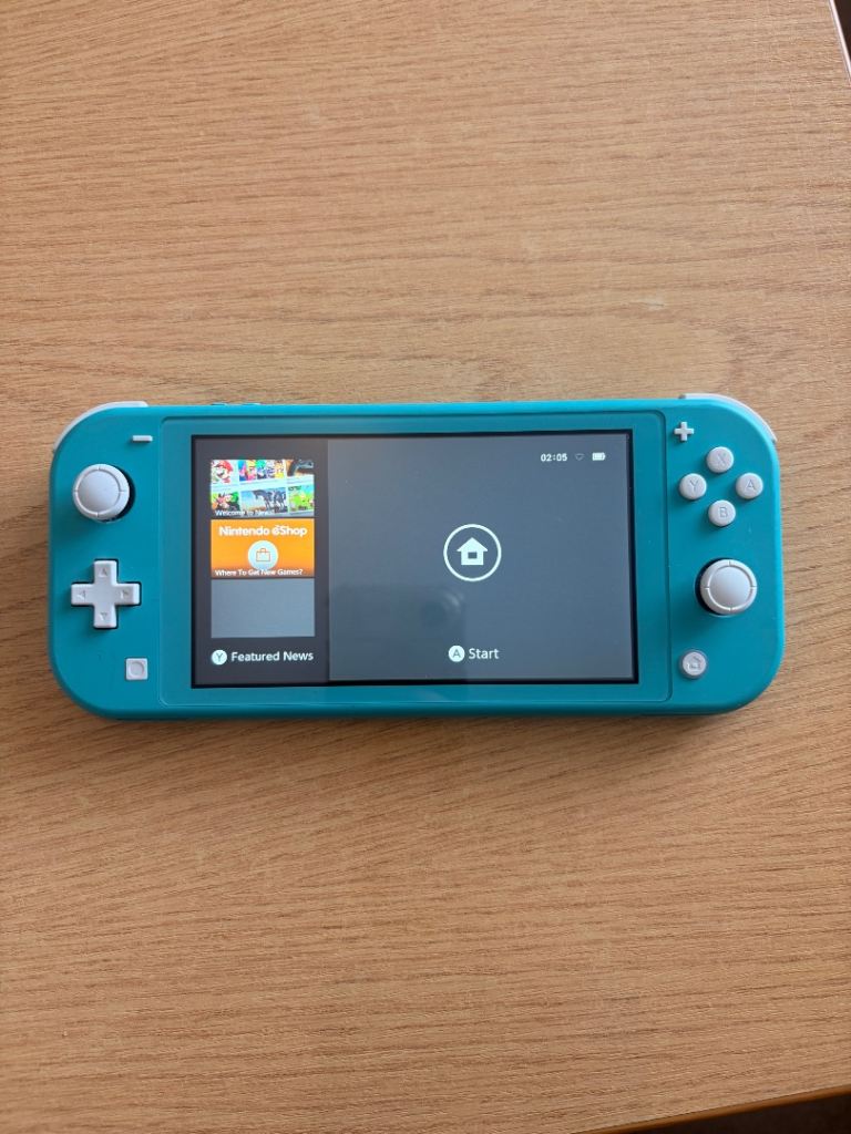 Nintendo Switch Lite - Turquoise, As Good As New