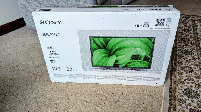 Sony 32" smart TV, Brand-New 