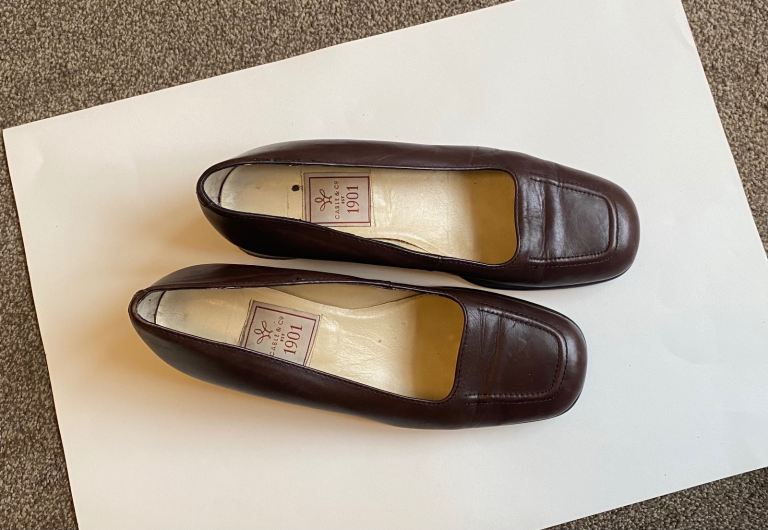 Women’s Brown Shoes. Size 5.5 - Worn Once 