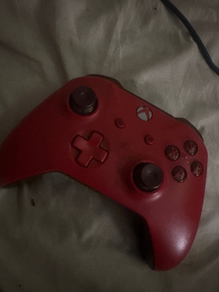Red Xbox Controller – Good Condition