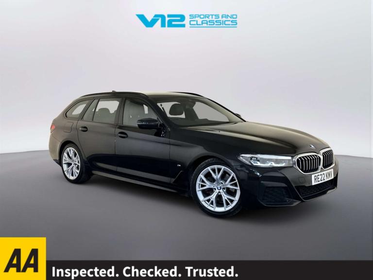2022 BMW 5 Series 2.0 520d MHT M Sport Touring 5dr Diesel Hybrid Steptronic Euro 6 (s/s) (190 Est...