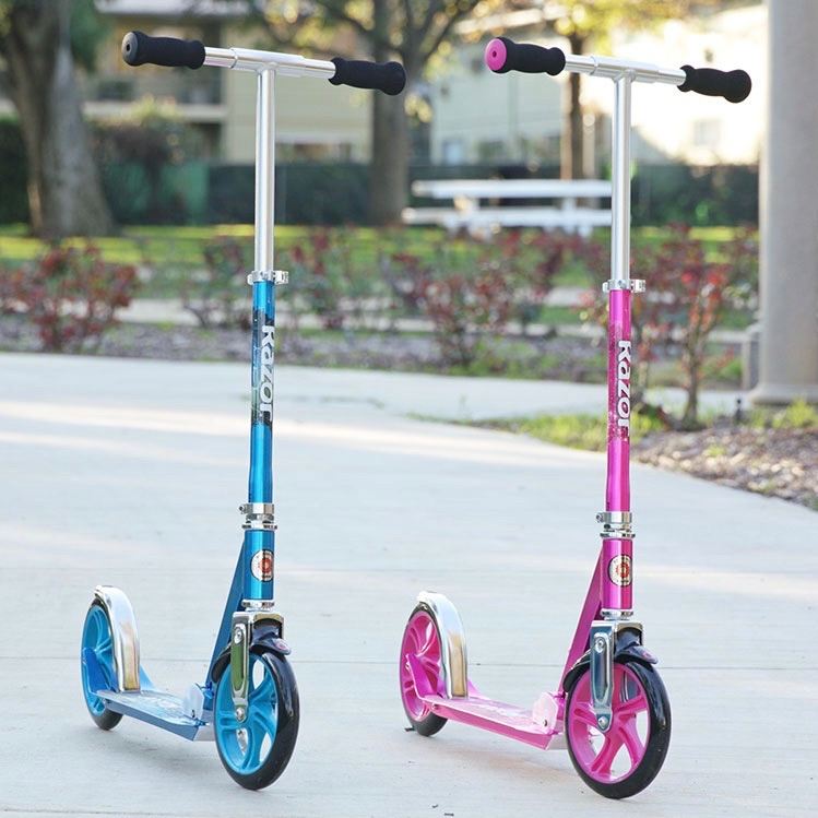 Adult Teen Kick Scooter Foldable Pink