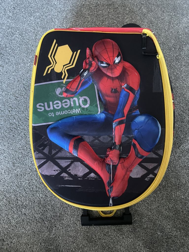Disney Spider-Man rolling suitcase