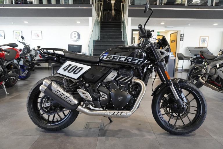 Triumph Tracker 400, 2026, Phantom Black IN STOCK NOW Only £5745.