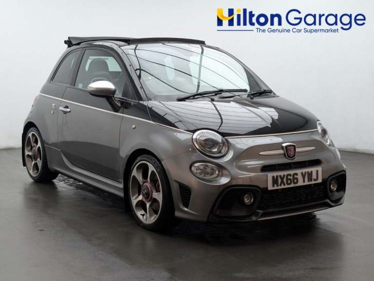 2016 Abarth 595 1.4 T-Jet Turismo Cabrio 2dr Petrol Manual Euro 6 (165 bhp) PARKING SENSORS CONVE...