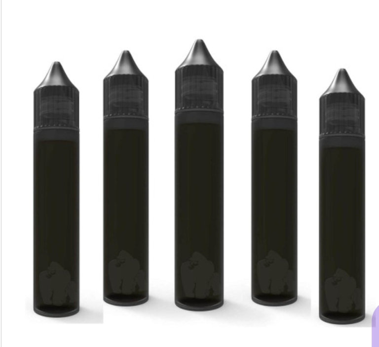 Chubby Gorilla LDPE 30ML Bottles 5-pack (Black)