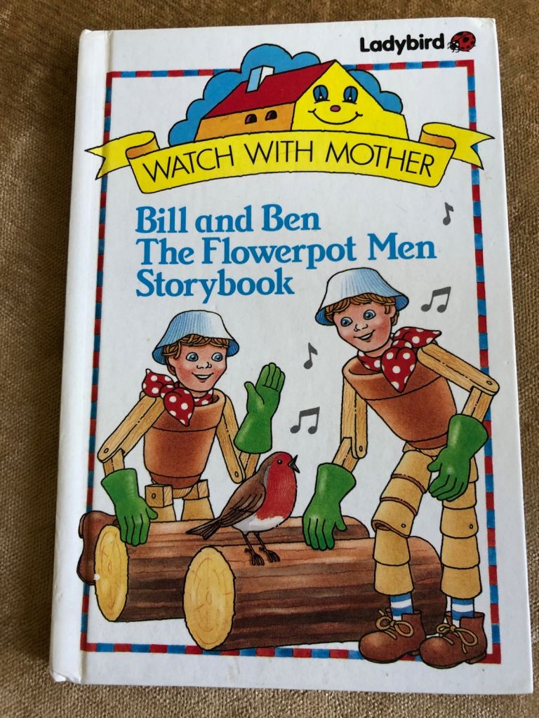 Vintage Bill & Ben The Flowerpot Men & Puss in Boots.